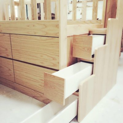 Loft Bed - Staircase Storage