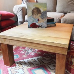 Solid Wood Acacia Coffee Table