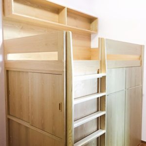 Loft Bed with Wardrobe