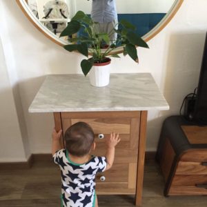 Dresser with Marble Top