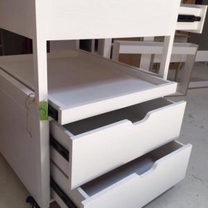 2 Layer Changing Table with Storage