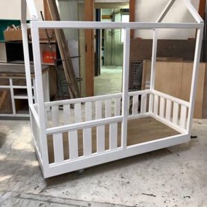 Montessori Bed with Rails - House Frame Bed