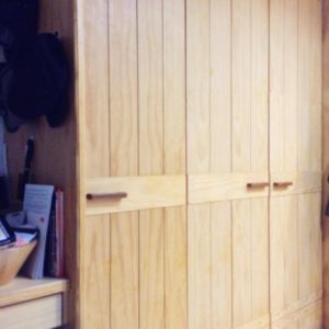 Custom Solid Pine Wardrobe