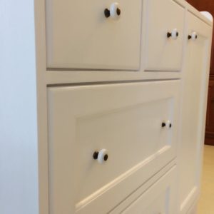 Country Style Changing Table - Close Up View