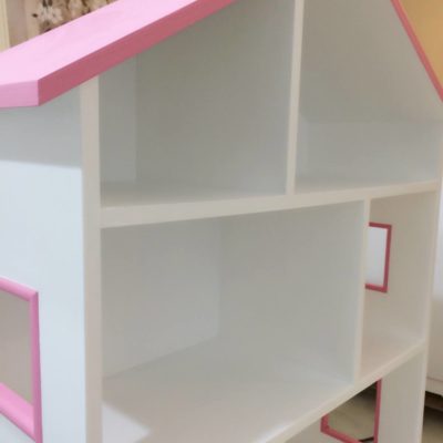 Dollhouse Shelving Unit - Close Up