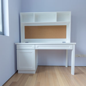 Study Table with Built-in Corkboard - Single