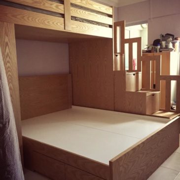 Co-Sleeping Bunk Bed