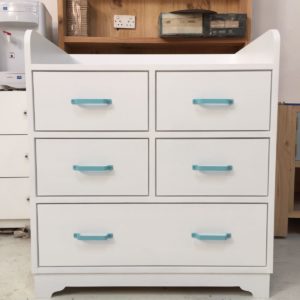 Aqua Changing Table