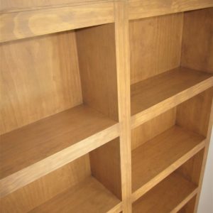 Loft Bed with Cubby Storage - Built In Bookshelves