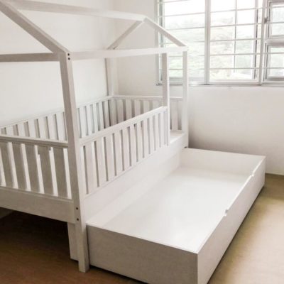 Trundle Montessori Bed - Open