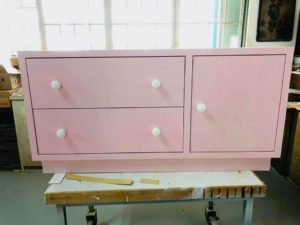 Pink Dresser